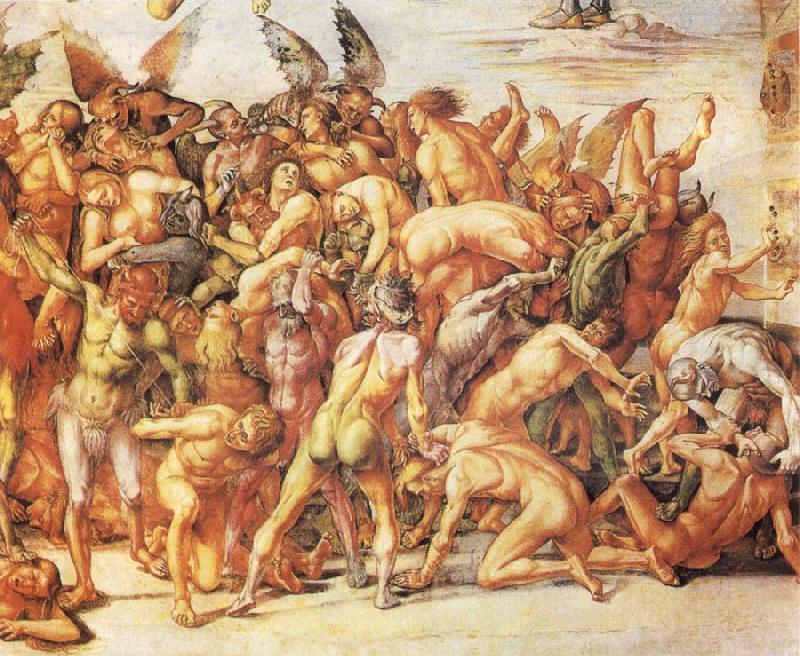 Luca Signorelli The Damned Cast into Hell oil painting image